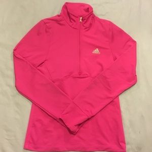 Adidas Quarter Zip Pullover Jacket